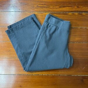 J. Jill Pure Jill Soft French Terry Wide Leg Crop Pants - Sz MP